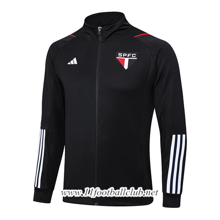 Veste Foot Sao Paulo FC Noir 2023/2024
