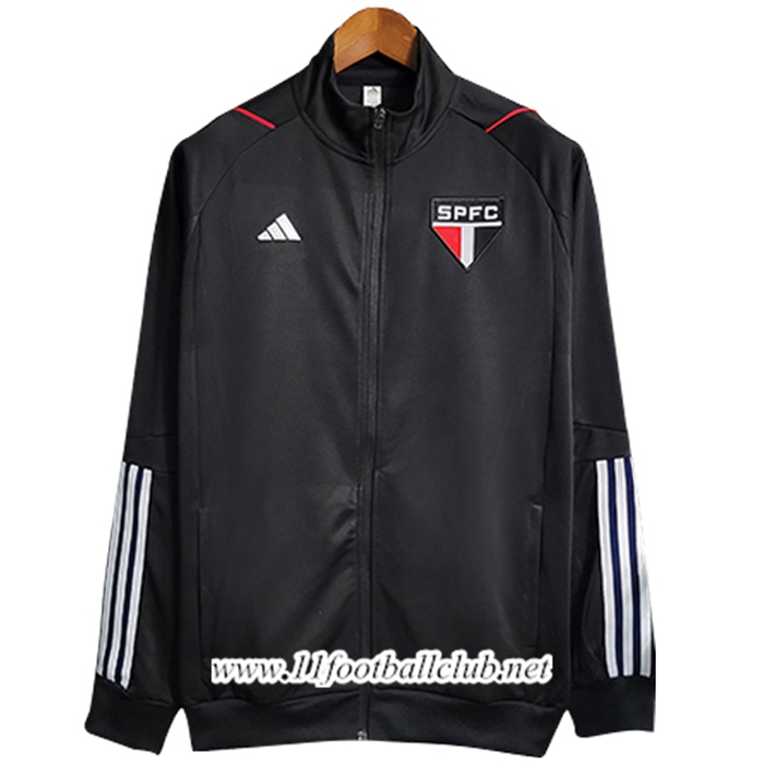 Veste Foot Sao Paulo FCs Noir 2023/2024
