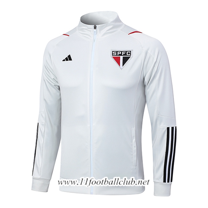 Veste Foot Sao Paulo FC Blanc 2023/2024