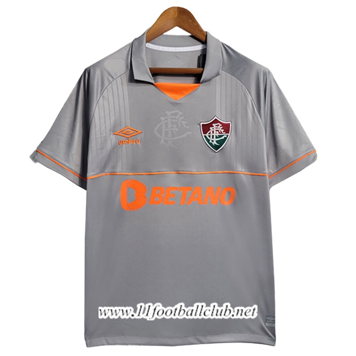 Maillot de Foot Fluminense Gardien de But Gris 2023/2024