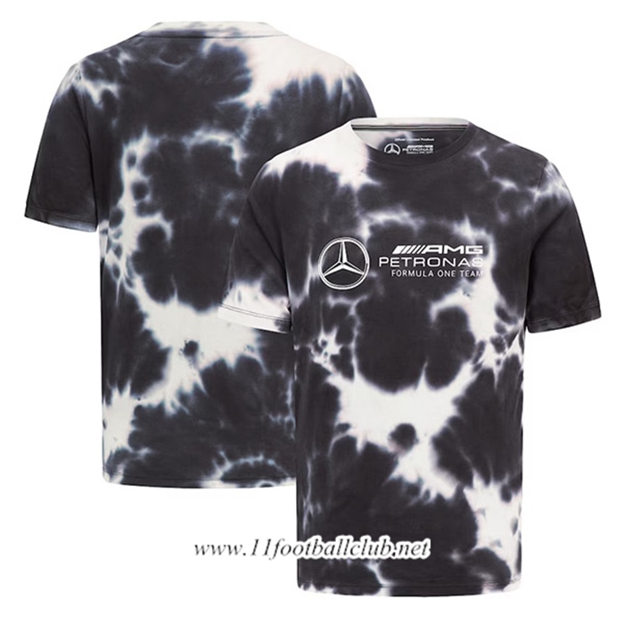 T-Shirt F1 Mercedes Benz Team Noir/Blanc 2023