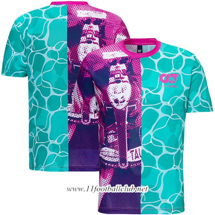 T-Shirt F1 RedBull Racing Team Vert/Pourpre 2023