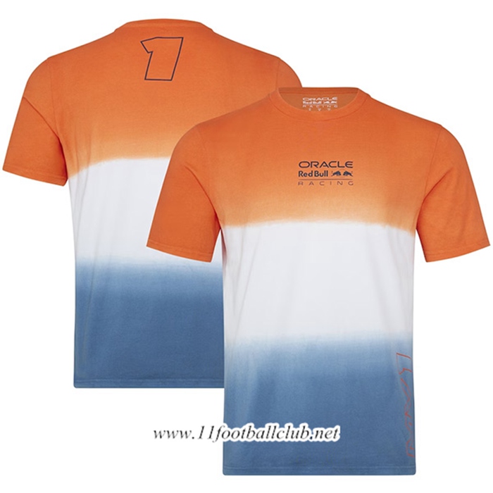 T-Shirt F1 RedBull Racing Team Orange/Blanc/Bleu 2023