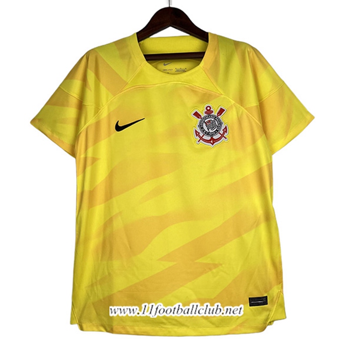 Maillot de Foot Corinthians Gardien de But Jaune 2023/2024