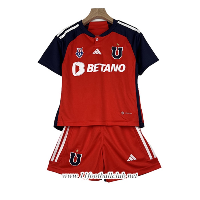 Maillot de Foot Universidad De Chile Enfant Exterieur 2023/2024