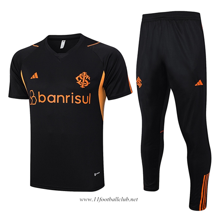 Ensemble Training T-Shirts + Pantalon Brésil Noir 2023/2024