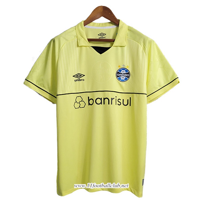 Maillot de Foot Gremio Gardien de But Jaune 2023/2024