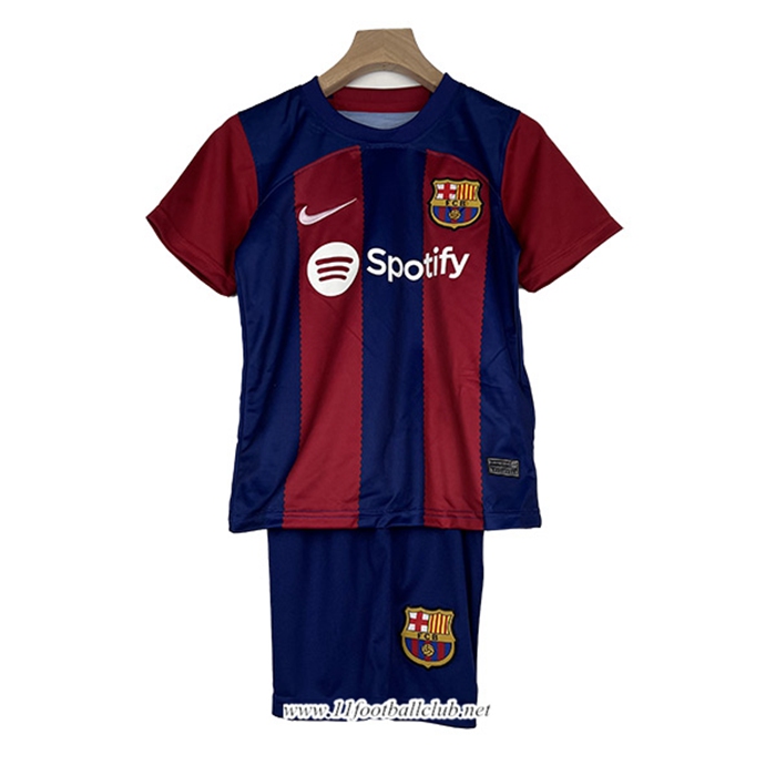 Maillot de Foot FC Barcelone Enfant Domicile 2023/2024