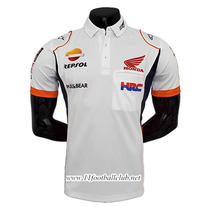 Polo F1 Honda Team Blanc 2023
