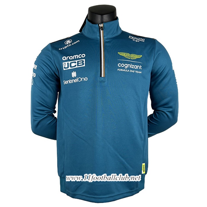 Sweatshirt F1 Aston Martin Team Vert 2023 -02