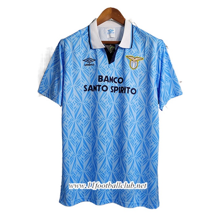 Maillot de Foot SS Lazio Retro Domicile 1991/1992