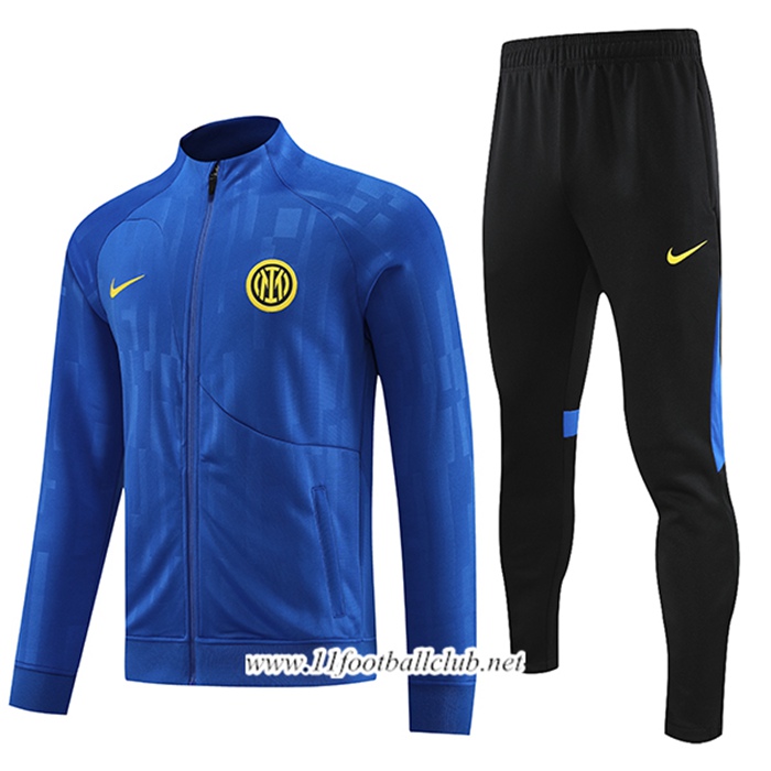 Ensemble Survetement de Foot - Veste Inter Milan Bleu 2023/2024