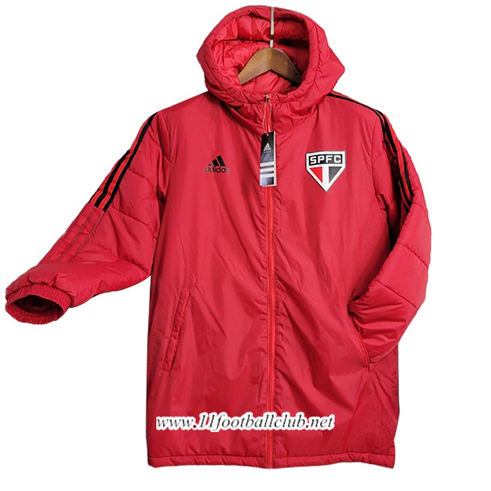 Veste A Capuche Sao Paulo FC Rouge 2023/2024