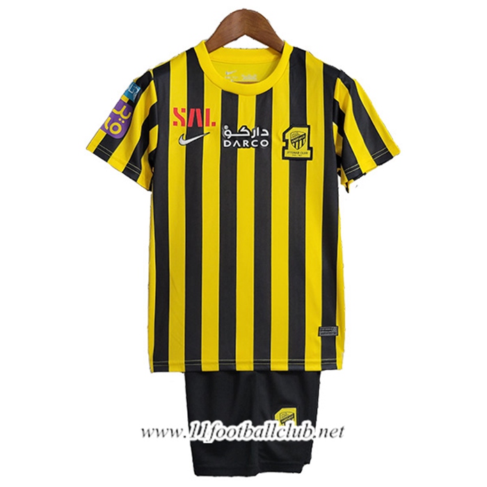 Nouvelle Maillot de Foot Al-Ittihad Enfant Domicile 2023/2024