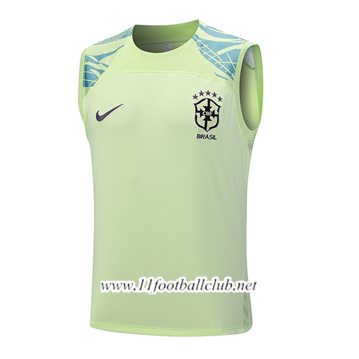 Training Debardeur Bresil Vert 2023/2024