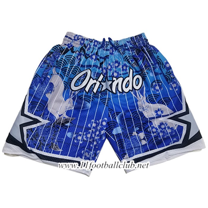 Shorts NBA Orlando Magic 2023/24 Bleu/Blanc