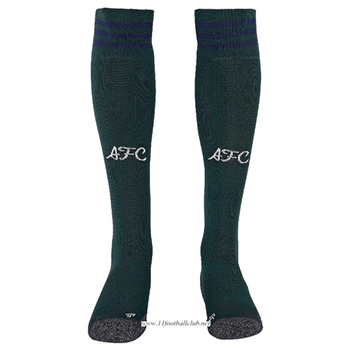 Chaussettes De Football Arsenal – Nike – Jaunes – 2006 – Neuves Sous Emballage
