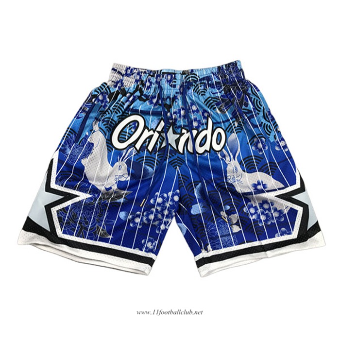Shorts NBA Orlando Magic 2023/24 Bleu