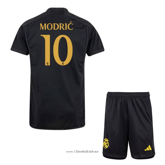 Maillot de Foot Real Madrid (MODRIC #10) Enfants 2023/2024 Third