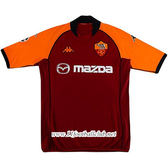 Maillot de Foot AS Roma Retro Domicile 2002/2003