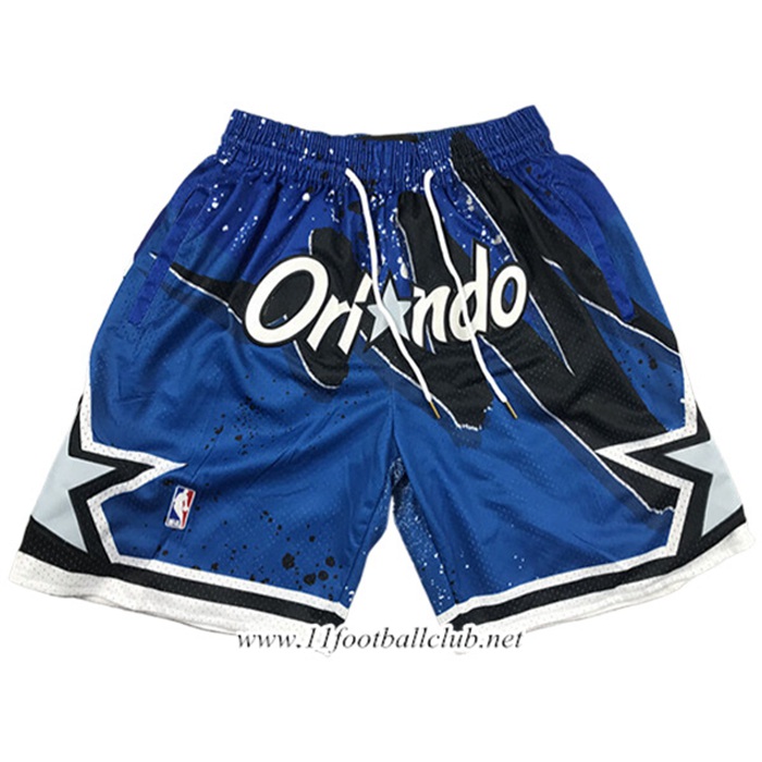 Shorts NBA Orlando Magic 2023/24 Bleu -02