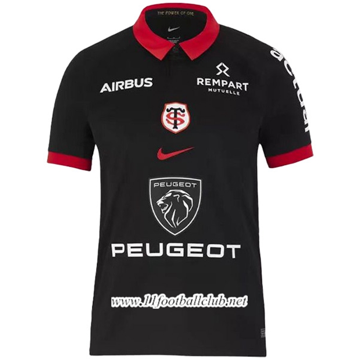 Polo F1 Stade Toulousain Team Noir/Rouge 2023