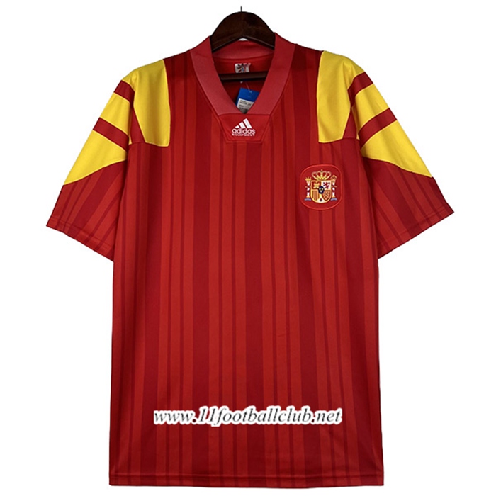 Maillot de Foot Espagne Retro Domicile 1992/1994