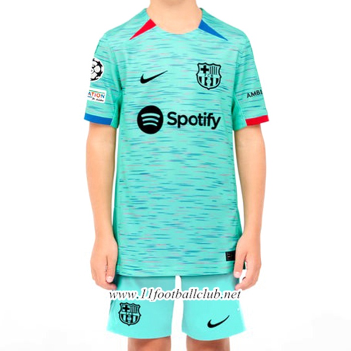 Maillot de Foot FC Barcelone Enfant Third 2023/2024