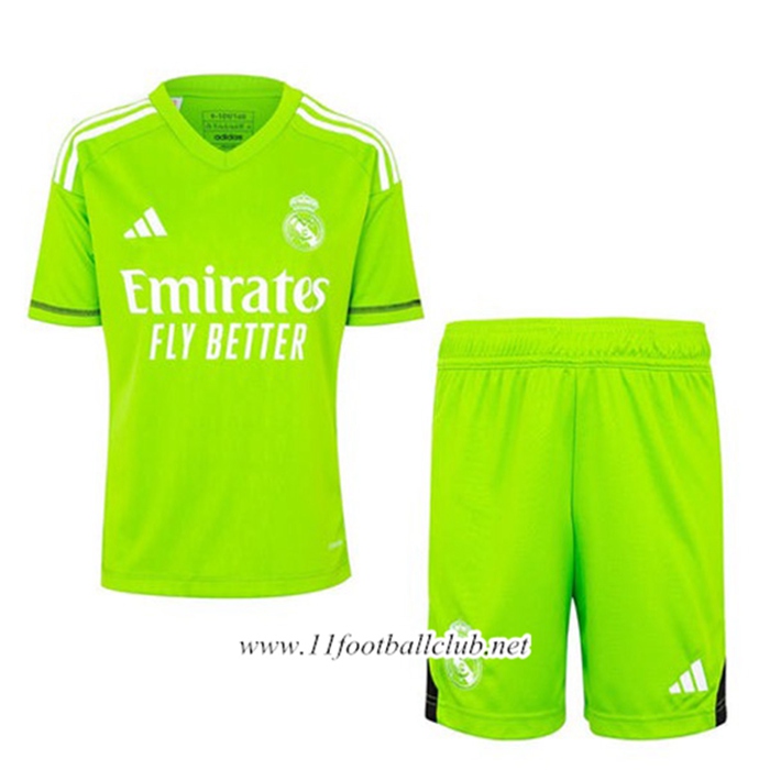 Maillot de Foot Real Madrid Enfant Gardien de But 2023/2024