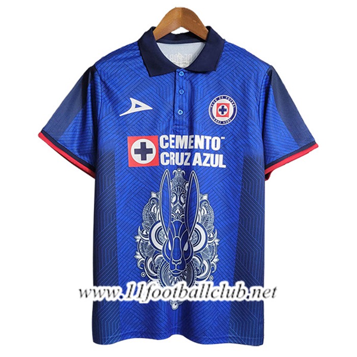 Maillot de Foot Cruz Azul Bleu Day Of The Dead 2023/2024