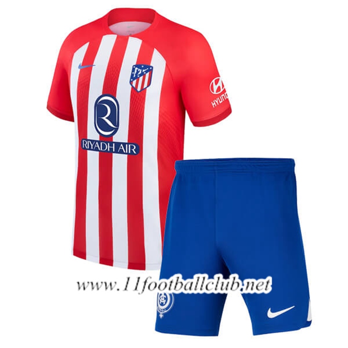 Maillot de Foot Atletico Madrid Enfant Domicile 2023/2024