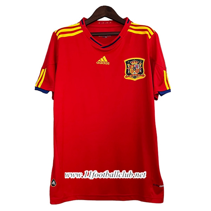 Maillot de Foot Espagne Retro Domicile 2010/2011