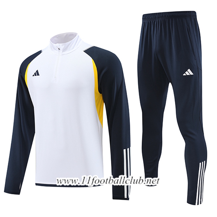 Ensemble Survetement de Foot Adidas Blanc 2023/2024