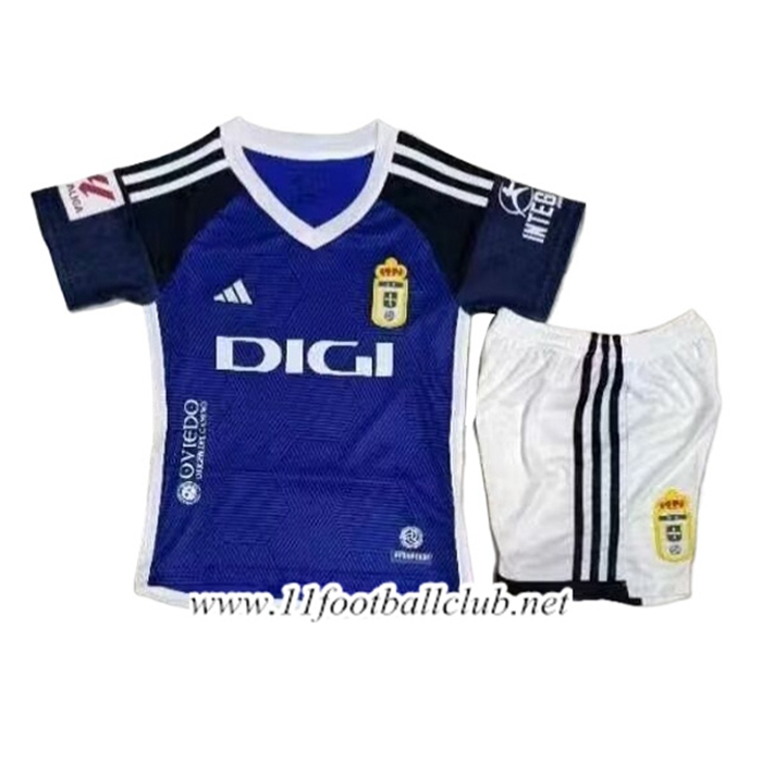 Maillot de Foot Real Oviedo Enfant Domicile 2023/2024
