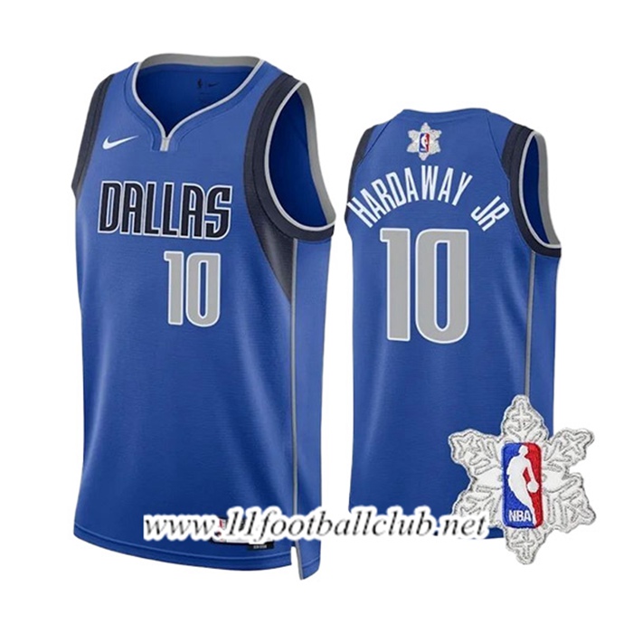 Maillot Dallas Mavericks (HARDAWAY JR #10) 2023/24 Bleu/Gris