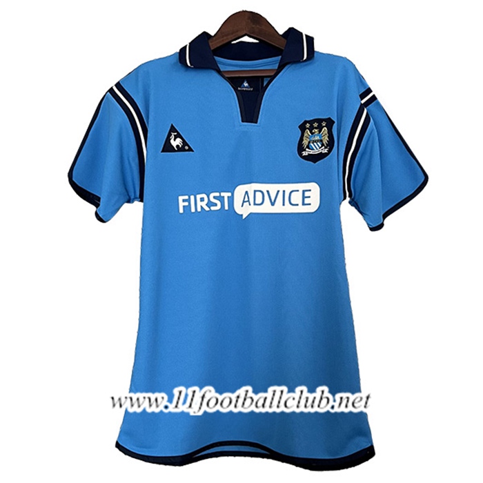 Maillot de Foot Manchester City Retro Domicile 2002/2003