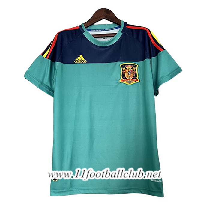 Maillot de Foot Espagne Retro Gardien de but 2010