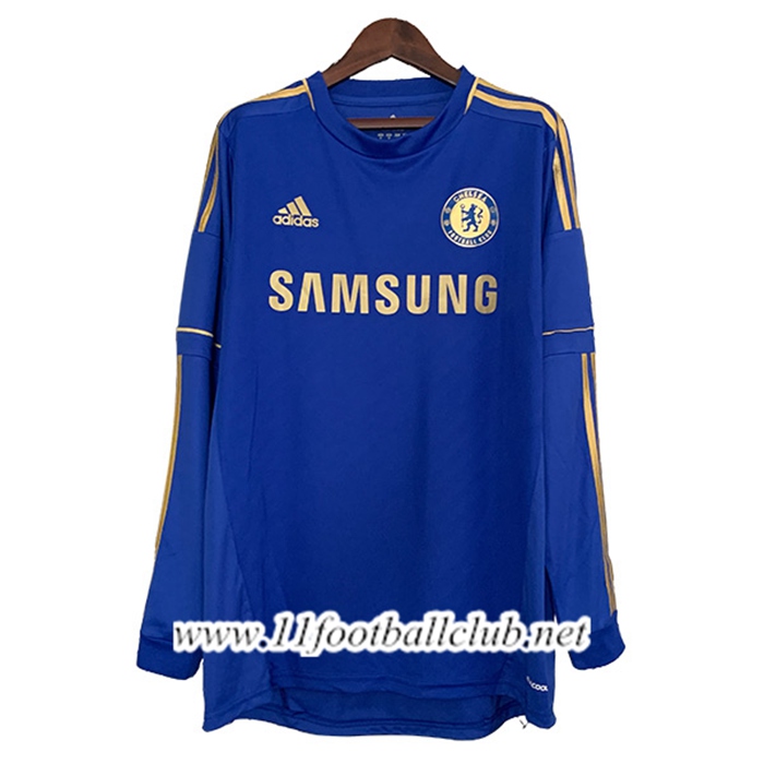 Maillot de Foot FC Chelsea Retro Domicile Manches Longues 2012/2013