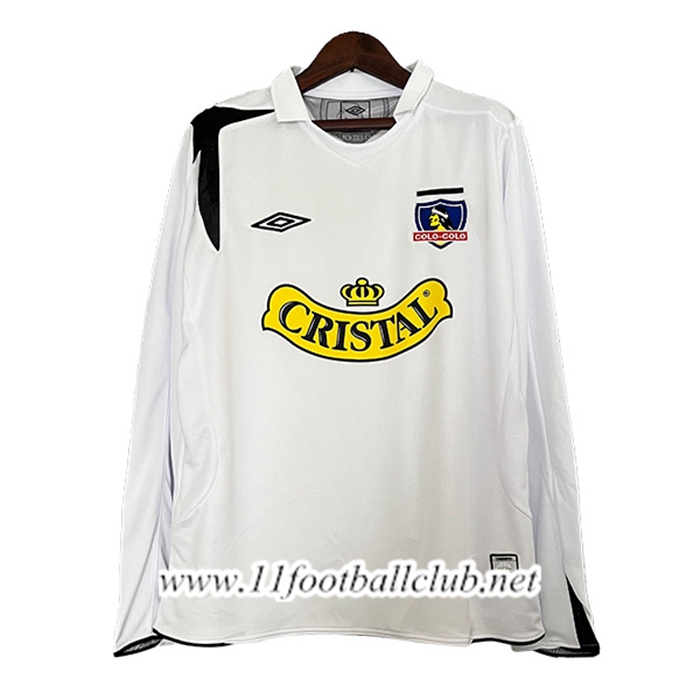 Maillot de Foot Colo-Colo Retro Domicile Manches Longues 2006/2007