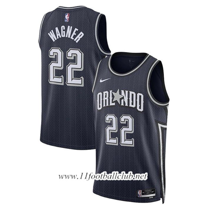 Maillot Orlando Magic (WAGNER #22) 2024/25 Noir/Gris