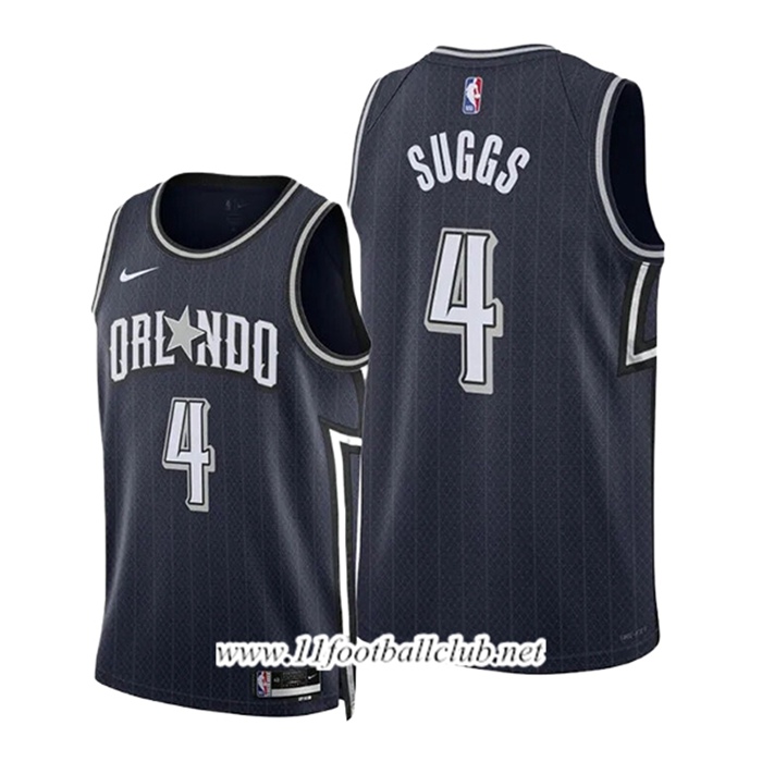 Maillot Orlando Magic (SUGGS #4) 2024/25 Noir/Gris