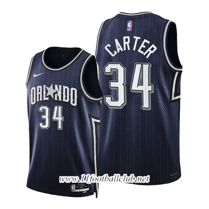 Maillot Orlando Magic (CARTER #34) 2024/25 Noir/Gris