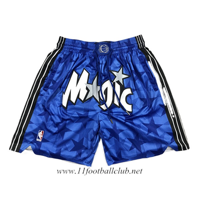 Shorts NBA Orlando Magic 2024/25 Noir/Bleu/Blanc