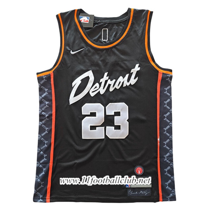 Maillot Detroit Pistons (IVEY #23) 2024/25 Noir