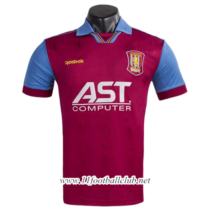 Maillot de Foot Aston Villa Retro Domicile 1995/1997