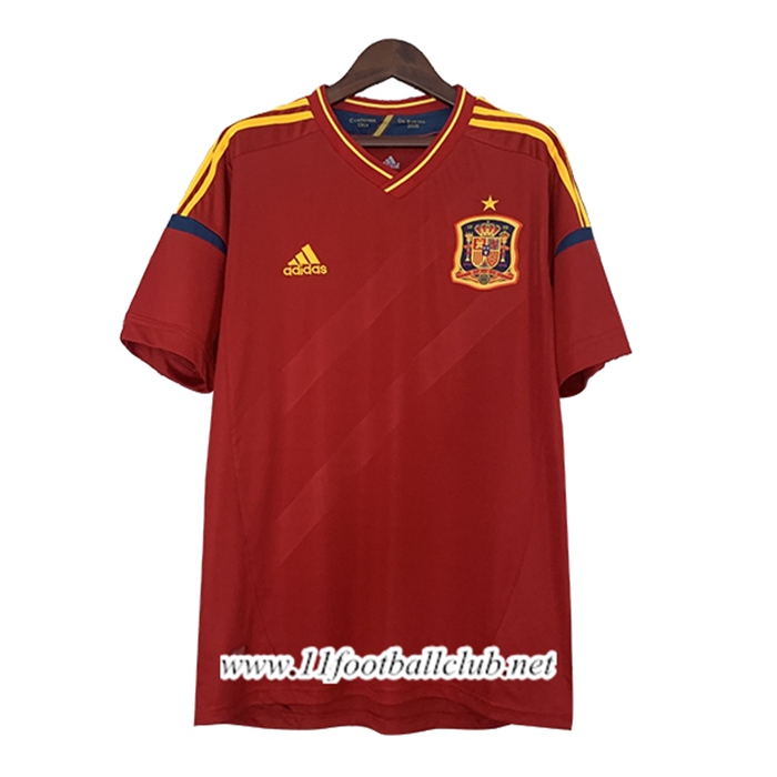 Maillot de Foot Espagne Retro Domicile 2012