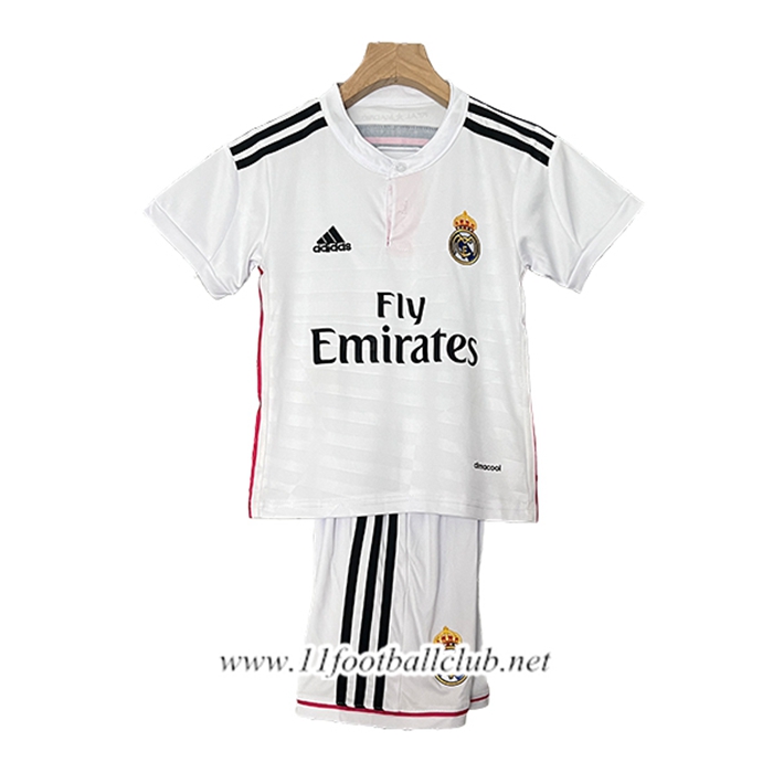 Maillot de Foot Real Madrid Retro Enfant Domicile 2014/2015