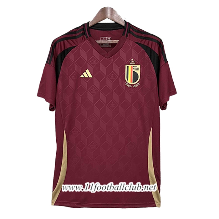 Maillot Equipe Belgique Domicile 2024/2025