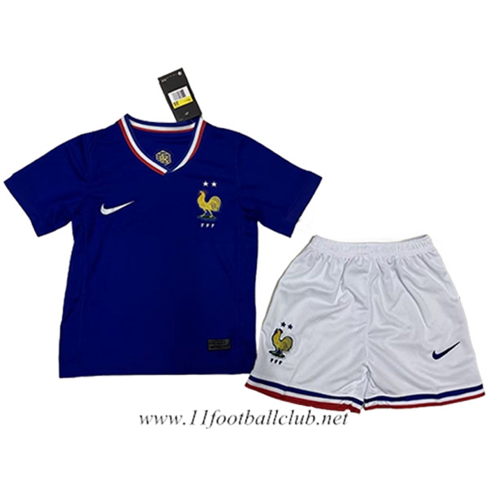Maillot de Foot France Enfant Domicile 2024/2025