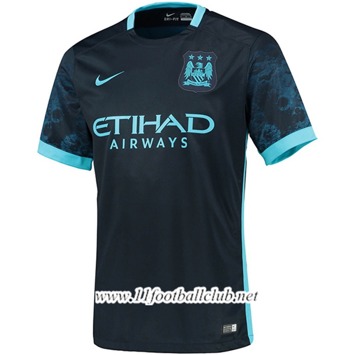 Maillot de Foot Manchester City Retro Exterieur 2015/2016